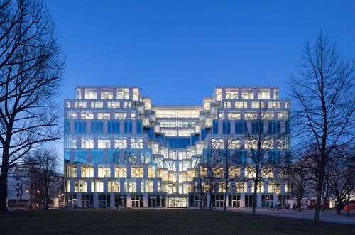 Exterior view of the UP! Berlin office building
