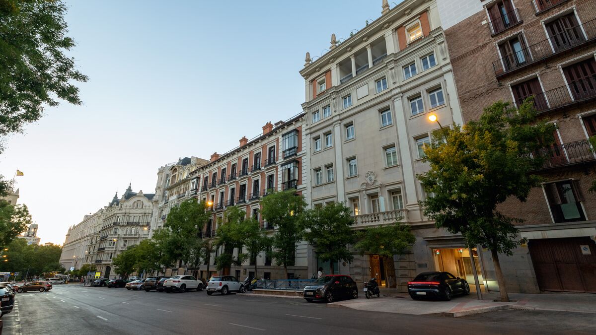 Außenansicht des Gebäudes Montalban 11 in Madrid